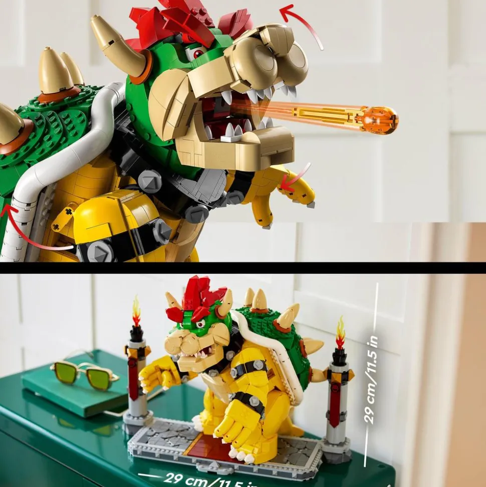 LEGO® 71411 Super Mario The Mighty Bowser Collectible Figure