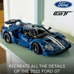 LEGO® 42154 Technic 2022 Ford GT Car Model Set for Adults