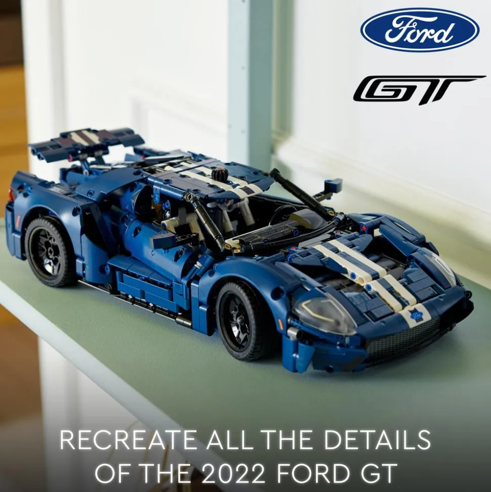 LEGO® 42154 Technic 2022 Ford GT Car Model Set for Adults
