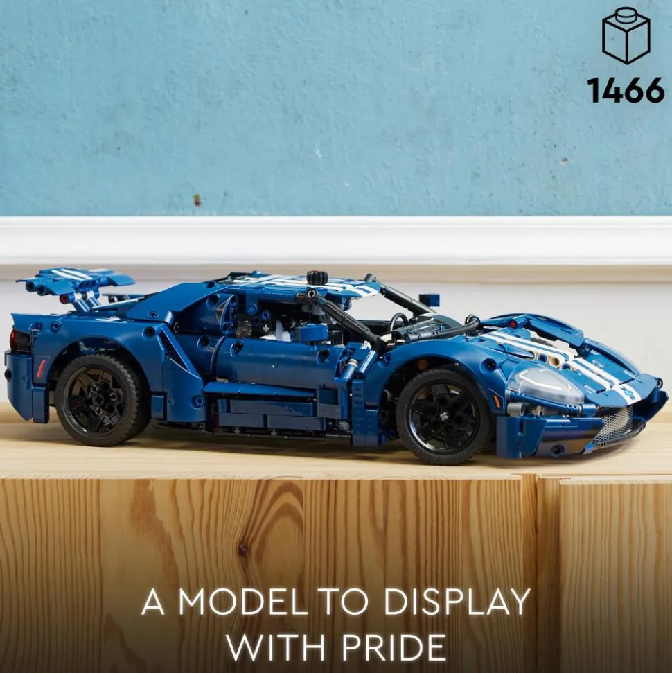 LEGO® 42154 Technic 2022 Ford GT Car Model Set for Adults