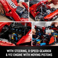 LEGO® 42143 Technic Ferrari Daytona SP3 Model Race Car Set