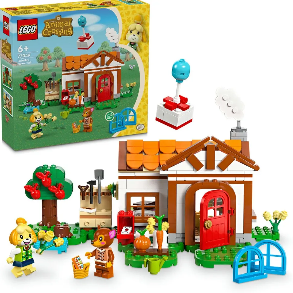 LEGO® Animal Crossing™ Isabelle’s House Visit 77049