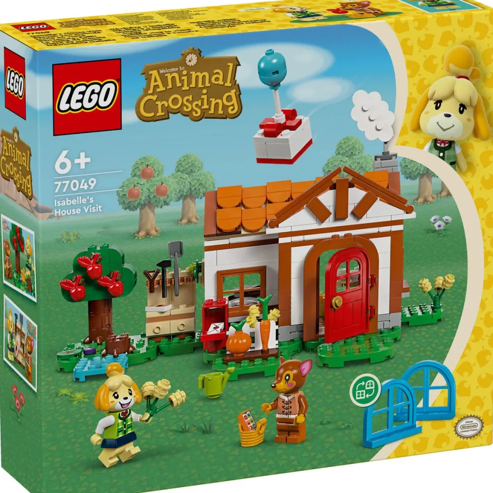 LEGO® Animal Crossing™ Isabelle’s House Visit 77049
