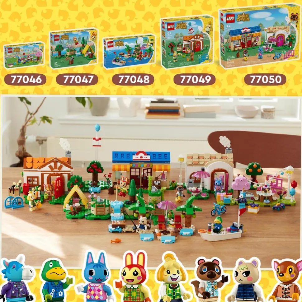 LEGO® Animal Crossing™ Julian’s Birthday Party 77046