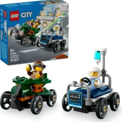 LEGO® City Aeroplane vs. Hospital Bed Race Car Pack 60459