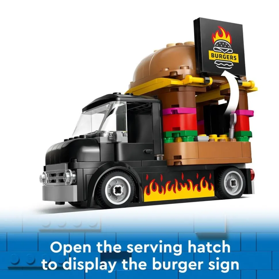LEGO® City Burger Van Toy Building Set 60404