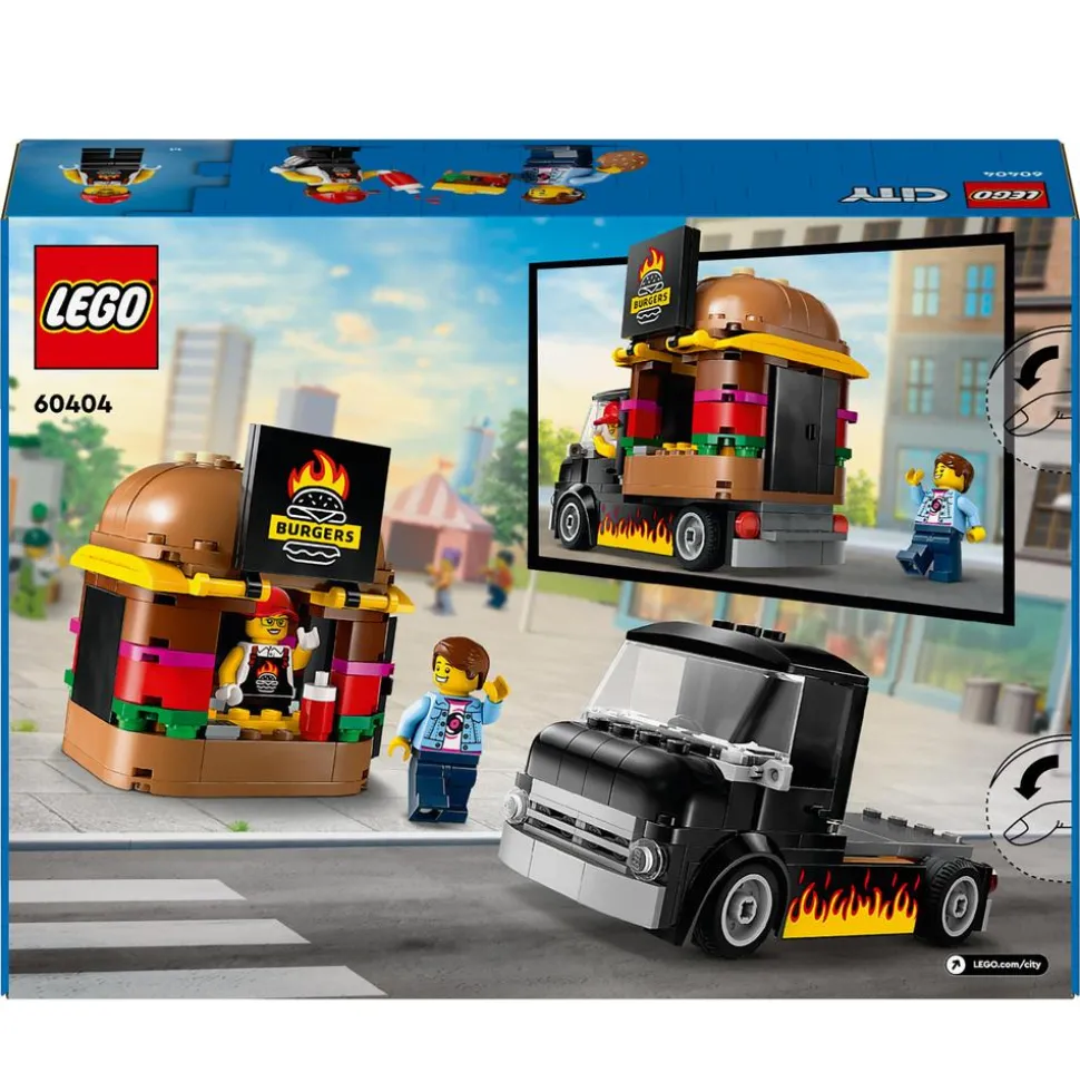 LEGO® City Burger Van Toy Building Set 60404