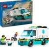 LEGO® City Emergency Ambulance Toy Set with Minifigures 60451