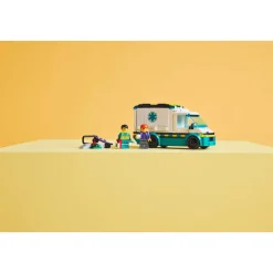 LEGO® City Emergency Ambulance Toy Set with Minifigures 60451