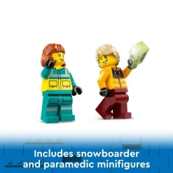 LEGO® City Emergency Ambulance and Snowboarder 60403