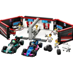 LEGO® City F1 Garage & Mercedes-AMG & Alpine Cars Set 60444