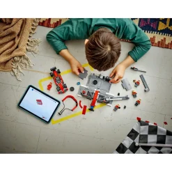 LEGO® City F1 Pit Stop & Pit Crew with Ferrari Car Toy 60443