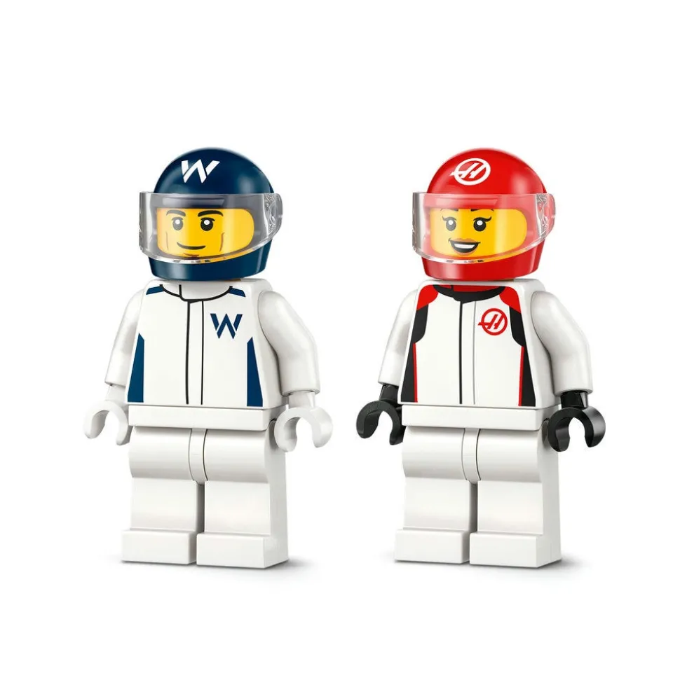 LEGO® City F1 Williams Racing & Haas F1 Race Cars Set 60464