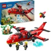 LEGO® City Fire Rescue Plane Building Toy Set 60413