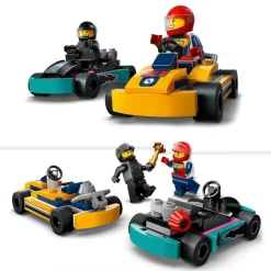 LEGO® City Go-Karts and Race Drivers Toy Set 60400