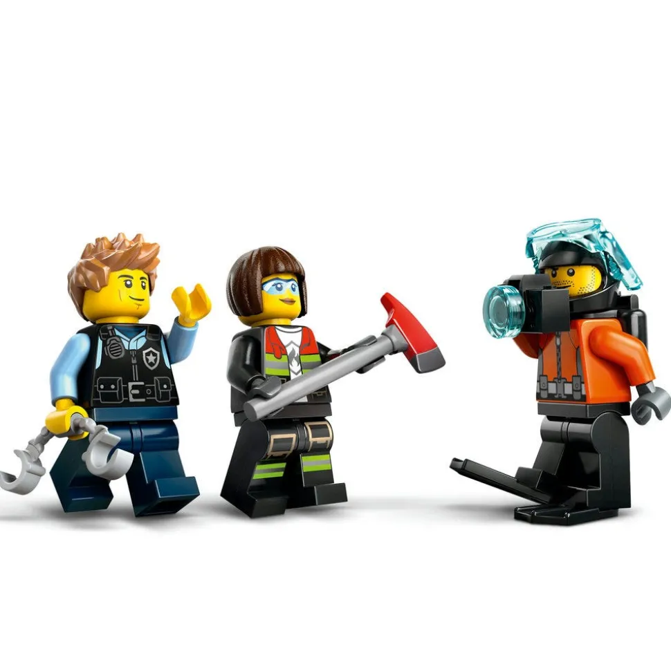 LEGO® City Helicopter, Fire Engine & Submarine Remix 60462