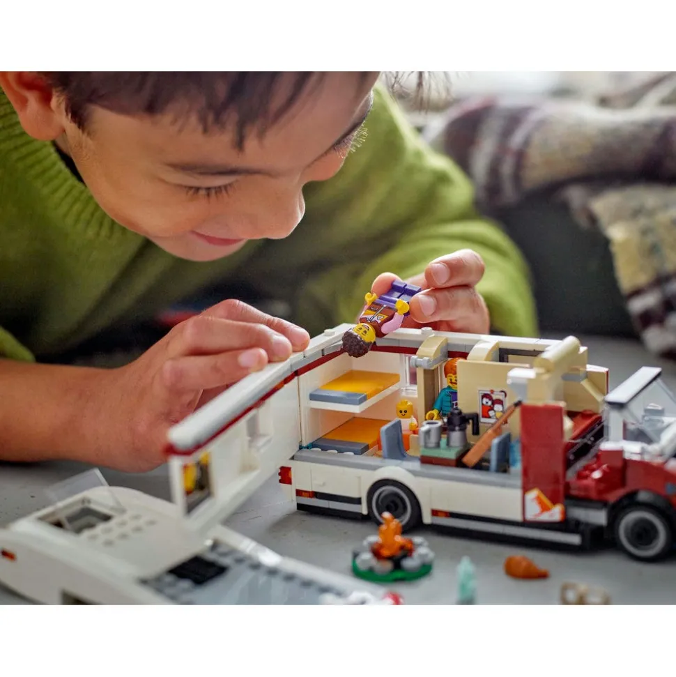 LEGO® City Holiday Adventure Camper Van Toy Vehicle Set 60454