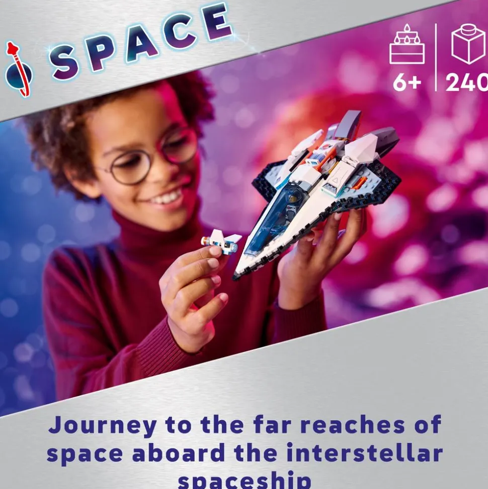 LEGO® City Interstellar Spaceship Toy Playset 60430