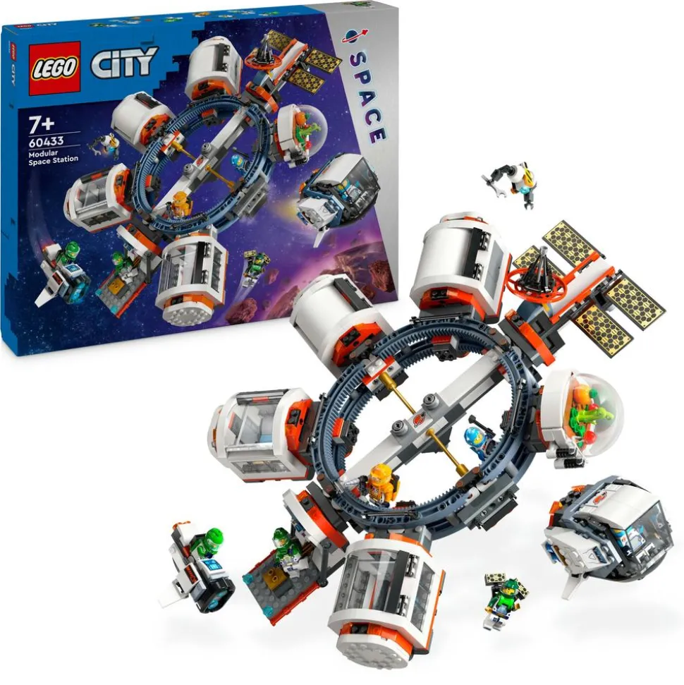 LEGO® City Modular Space Station Building Toy 60433