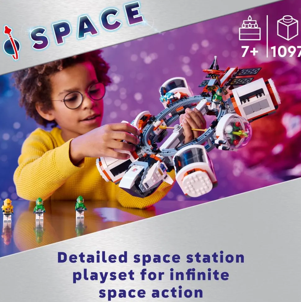LEGO® City Modular Space Station Building Toy 60433