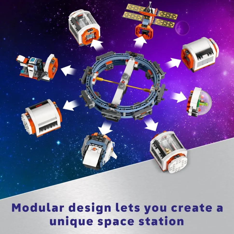 LEGO® City Modular Space Station Building Toy 60433