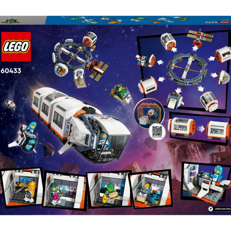 LEGO® City Modular Space Station Building Toy 60433