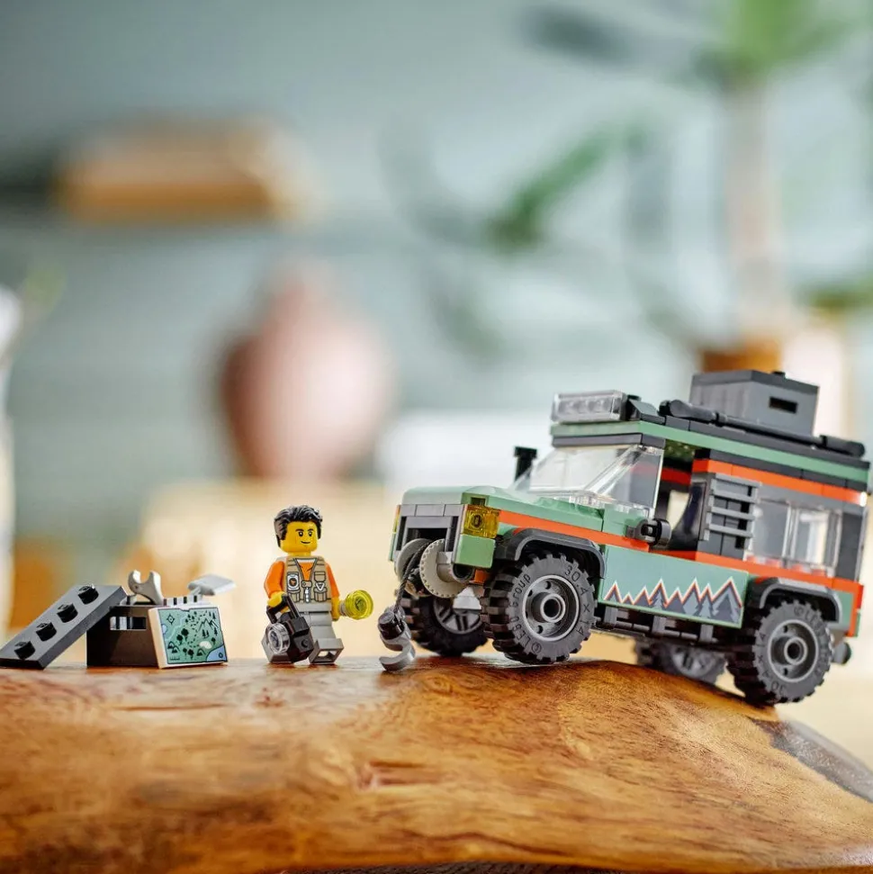 LEGO® City Off-Road 4x4 Mountain Truck, Toy Vehicle Set 60447