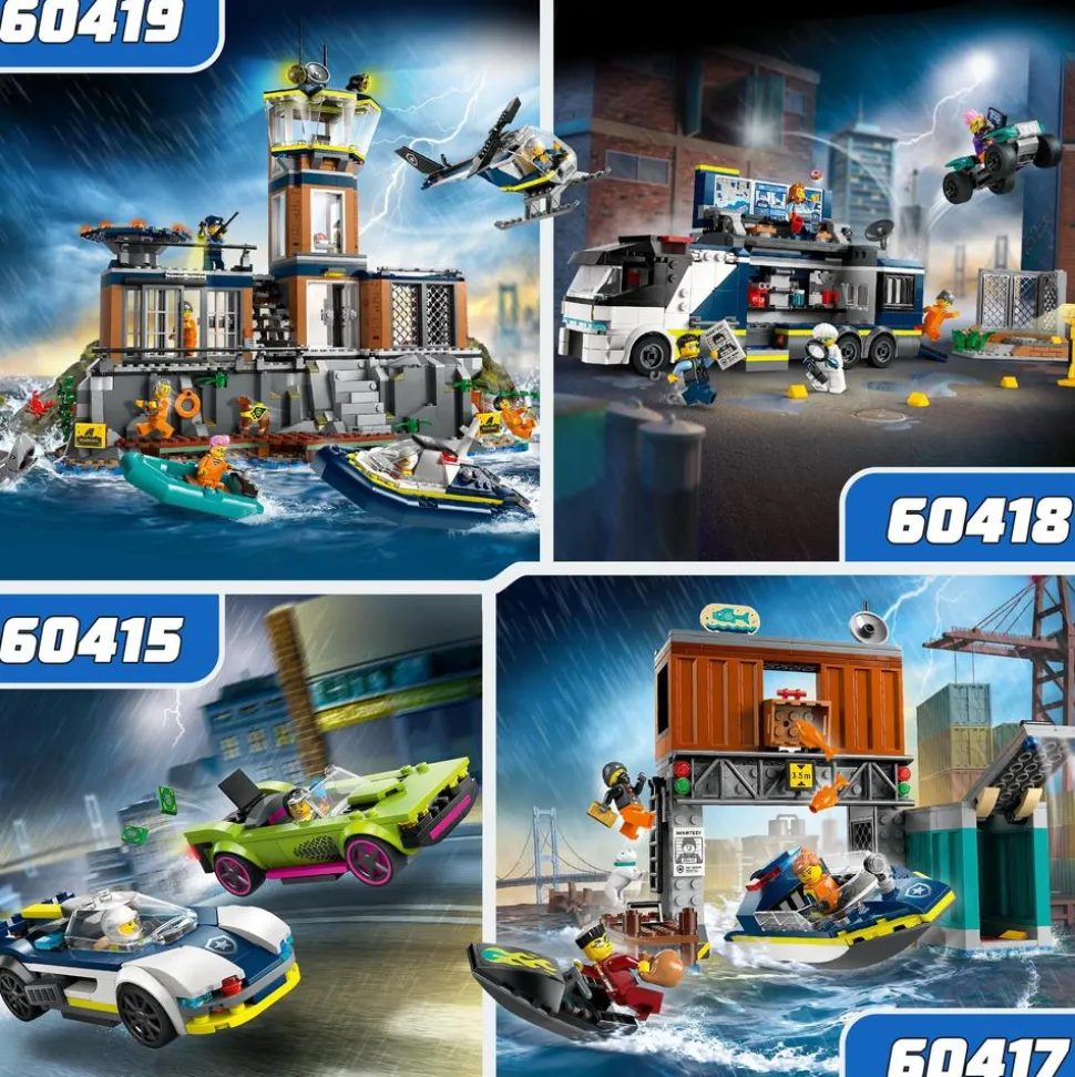LEGO® City Police Car and Muscle Car Chase Set 60415