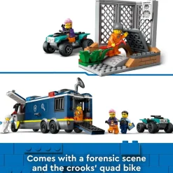 LEGO® City Police Mobile Crime Lab Truck Toy 60418