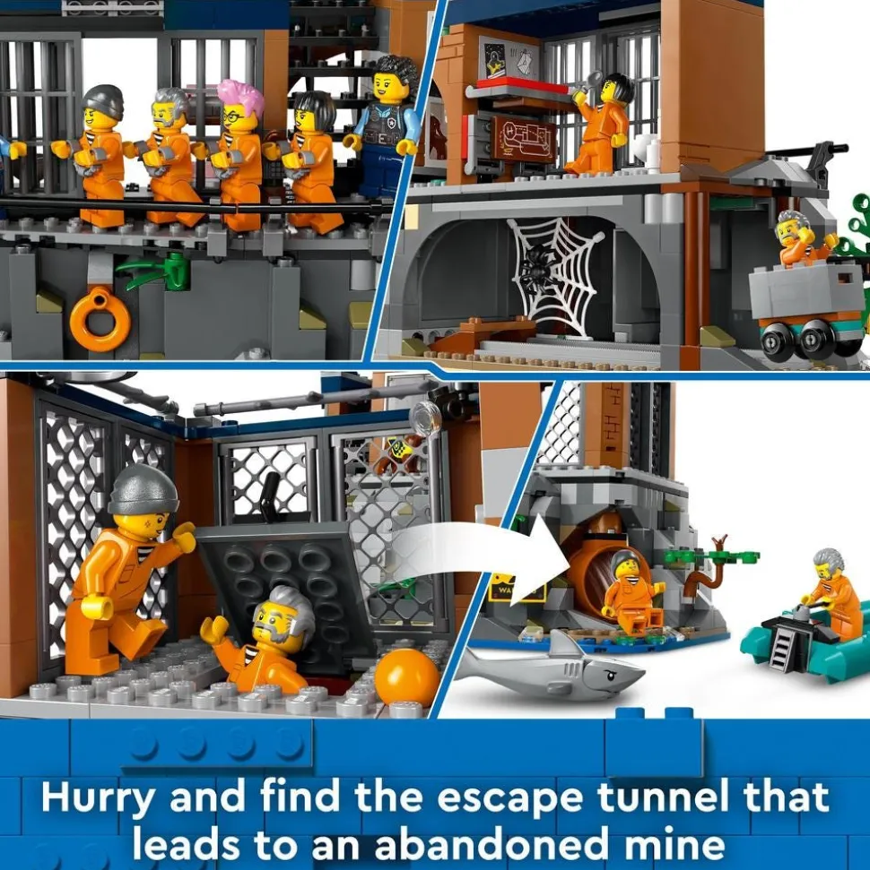 LEGO® City Police Prison Island Building Toy 60419