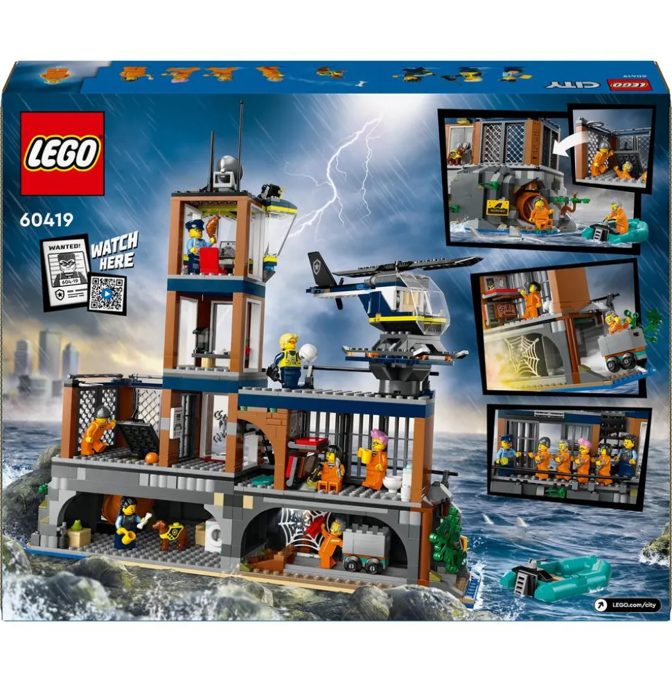 LEGO® City Police Prison Island Building Toy 60419