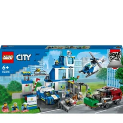 LEGO® City Police Station Truck Toy & Helicopter Set 60316