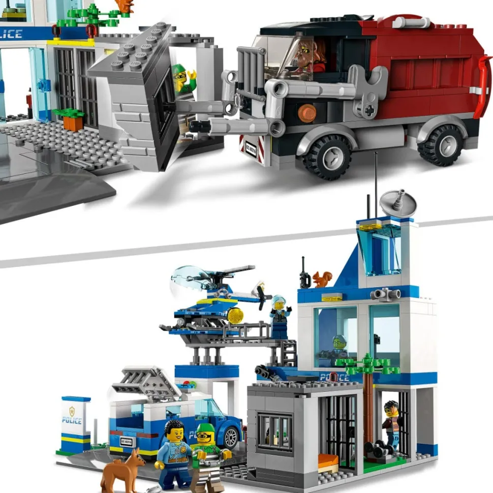 LEGO® City Police Station Truck Toy & Helicopter Set 60316