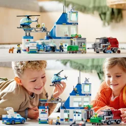 LEGO® City Police Station Truck Toy & Helicopter Set 60316