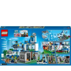 LEGO® City Police Station Truck Toy & Helicopter Set 60316