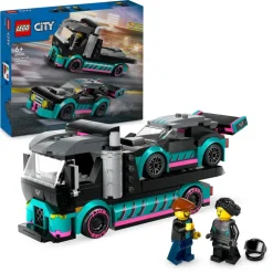 LEGO® City Race Car and Car Carrier Truck Building Toy 60406