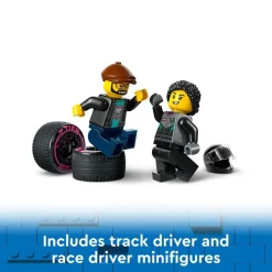 LEGO® City Race Car and Car Carrier Truck Building Toy 60406