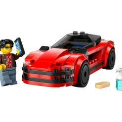 LEGO® City Red Sports Car, Toy Supercar Vehicle Set 60448