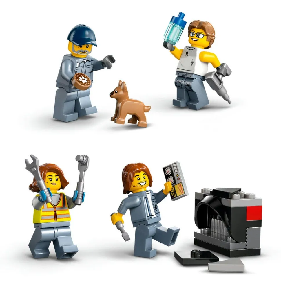 LEGO® City Scrapyard with Cars, Building Toy Set 60472