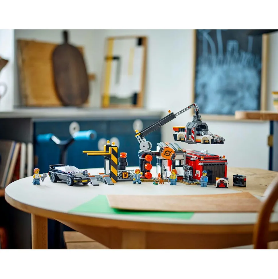 LEGO® City Scrapyard with Cars, Building Toy Set 60472