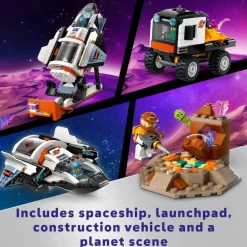 LEGO® City Space Base and Rocket Launchpad Set 60434