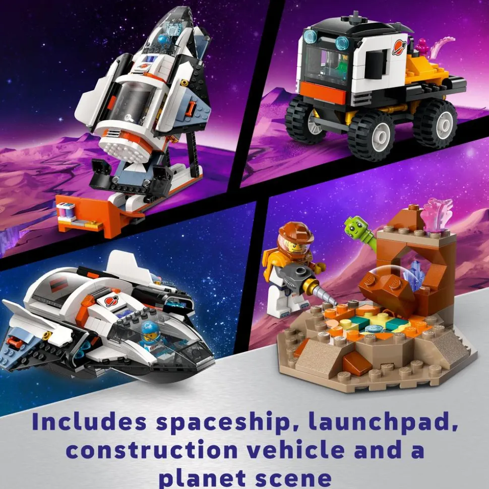LEGO® City Space Base and Rocket Launchpad Set 60434