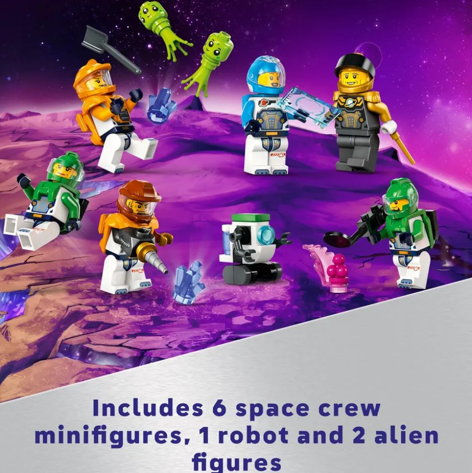 LEGO® City Space Base and Rocket Launchpad Set 60434