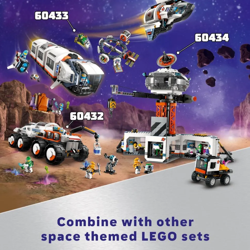 LEGO® City Space Base and Rocket Launchpad Set 60434