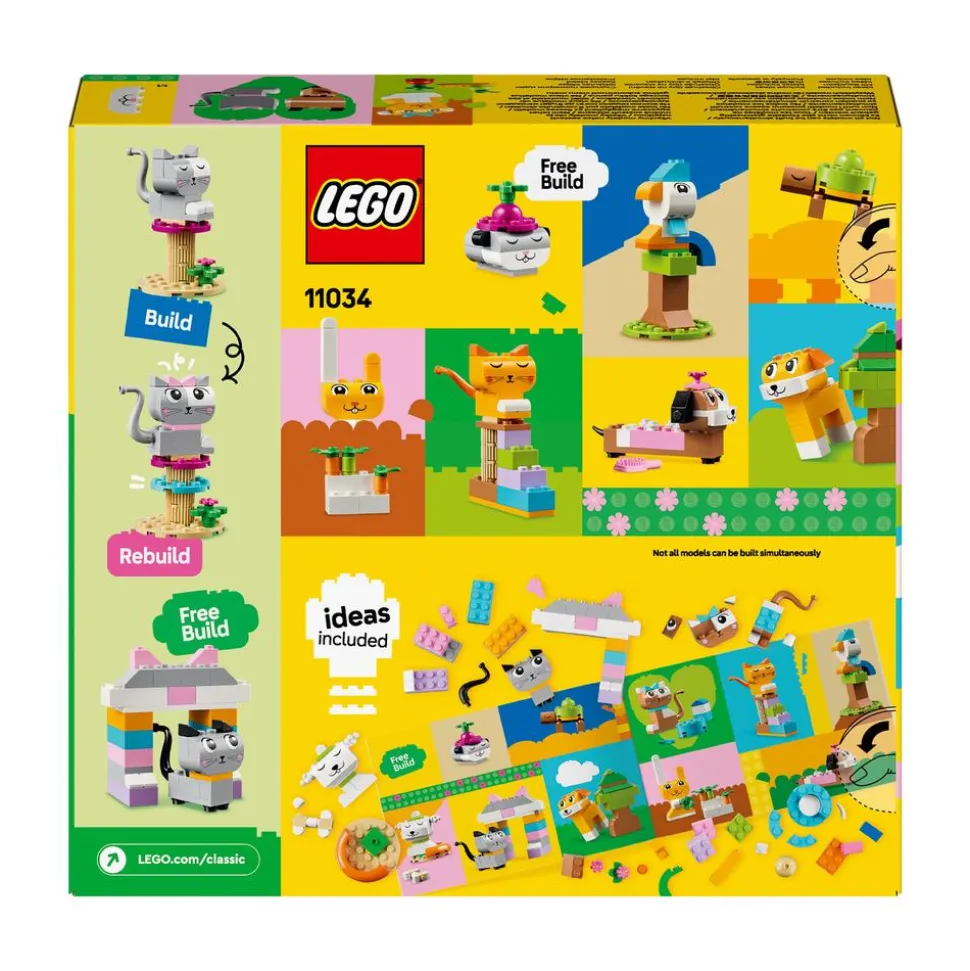 LEGO® Classic Creative Pets Buildable Animal Toy 11034