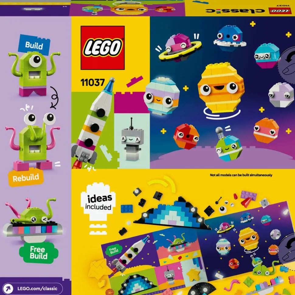 LEGO® Classic Creative Space Planets Kit 11037