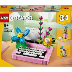 LEGO® Creator 3in1 Typewriter with Flowers Toy for Kids 31169
