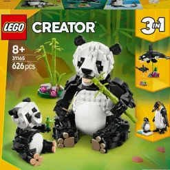 LEGO® Creator 3in1 Wild Animals: Panda Family Toy Set 31165