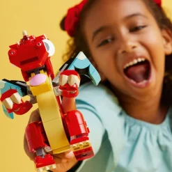 LEGO® Creator Red Dragon 3in1 Animal Toy Set 31145