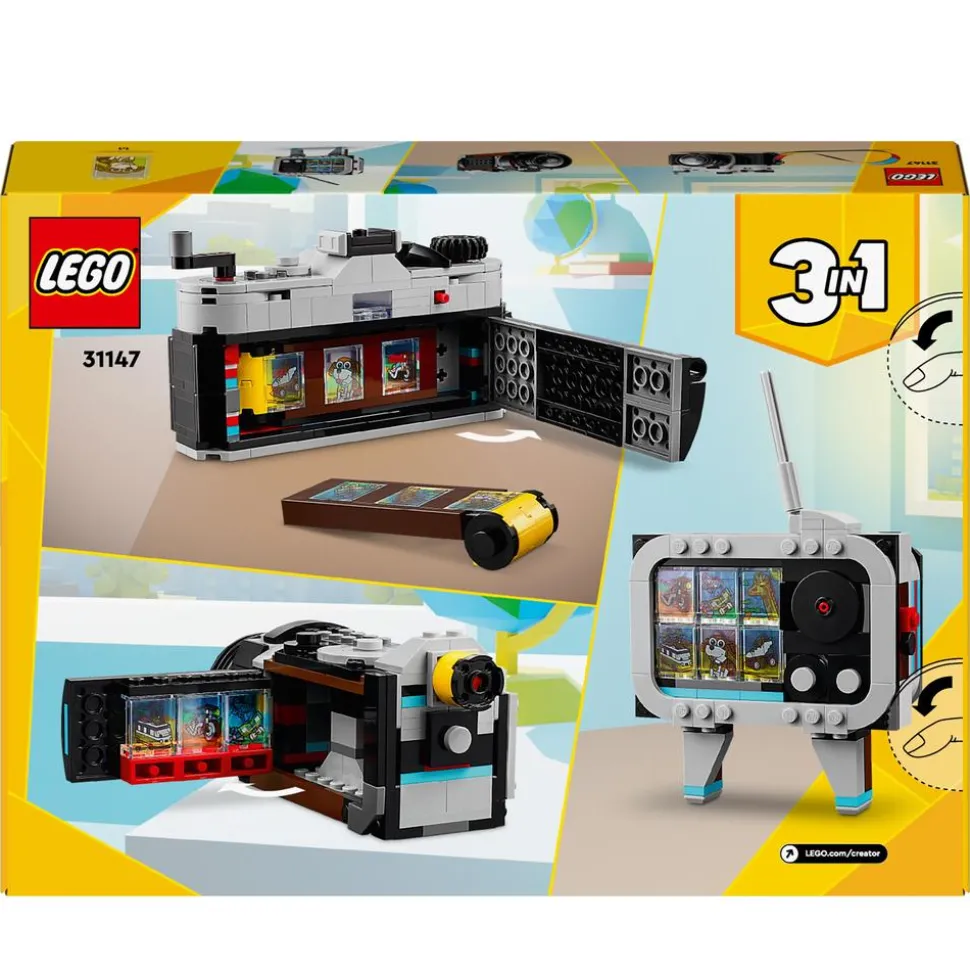 LEGO® Creator Retro Camera 3in1 Toy 31147
